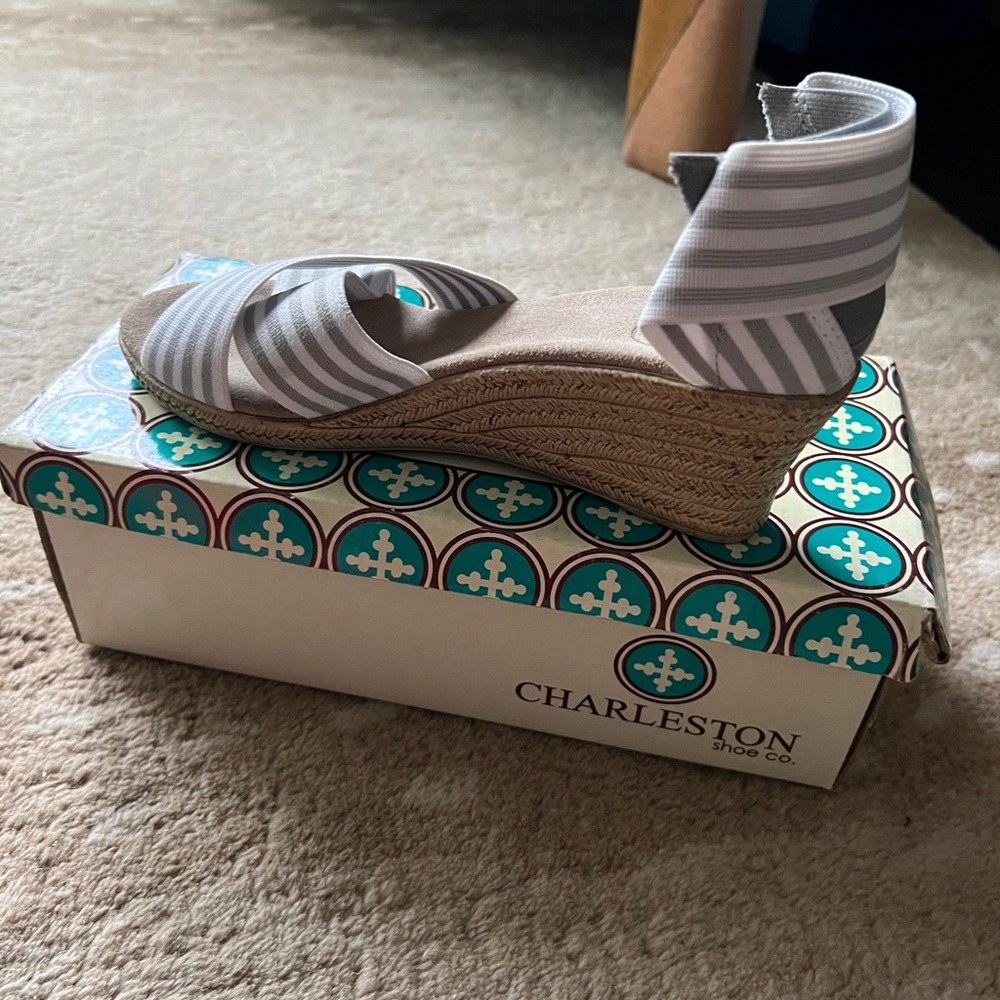 COPY - Charleston Shoe Company Cannon Wedge Heel Size 6